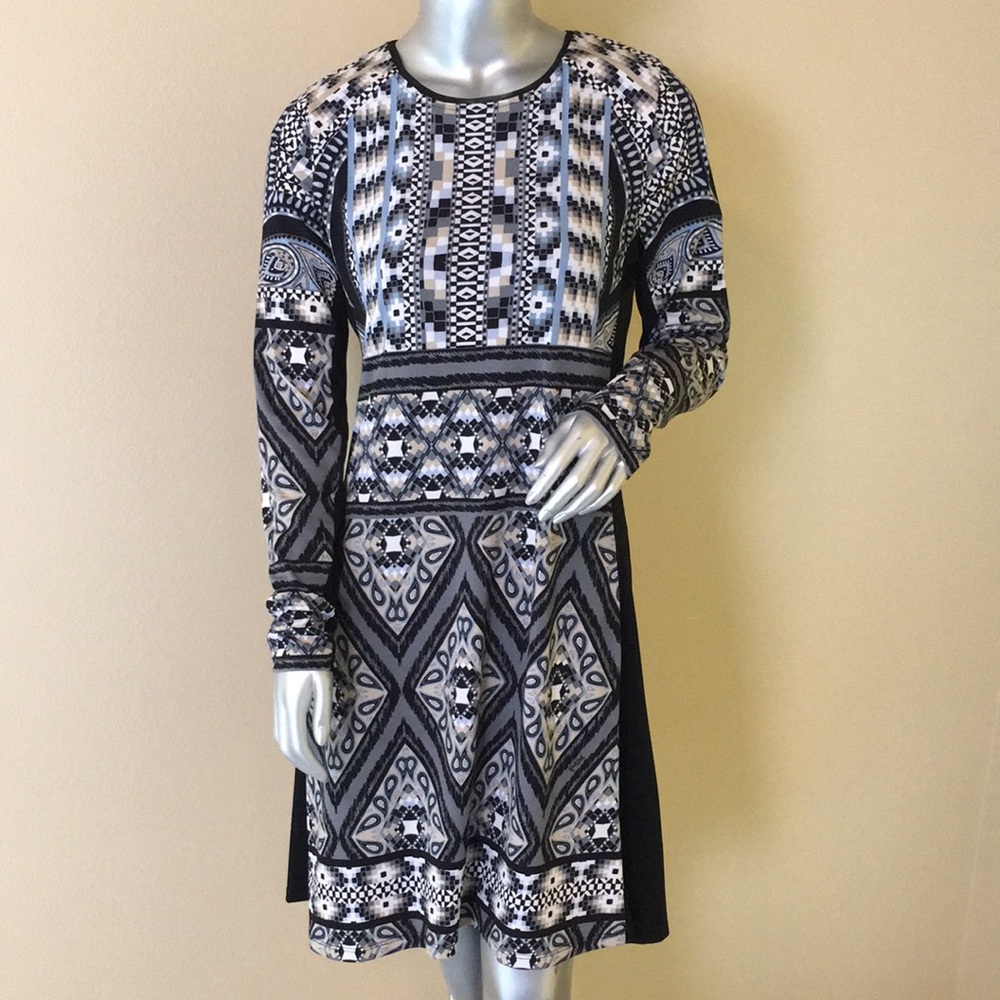 HALE BOB Matte Jersey Long Sleeve Dress